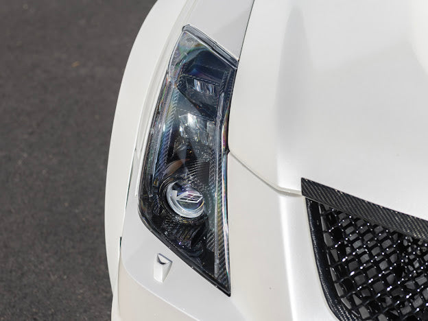 2009-2015 Cadillac CTS/CTS-V V2 SDP Carbon Fiber Headlight  Internal Housings Bezels